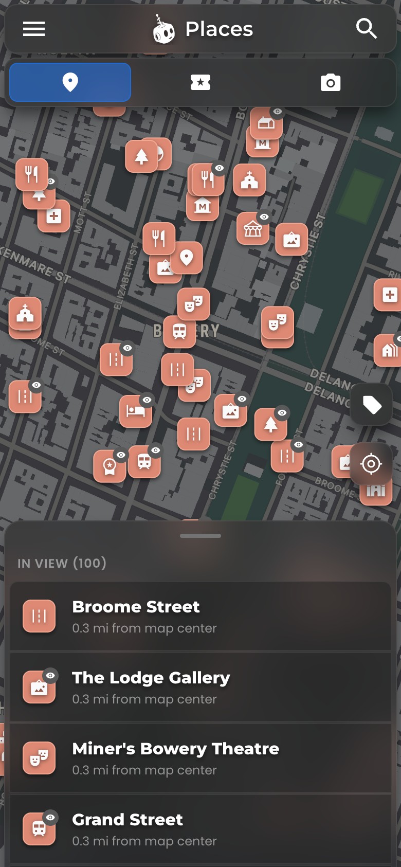 Gadzooks app interface